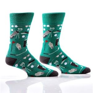 Yo Sox Golf-Mens Crew Socks